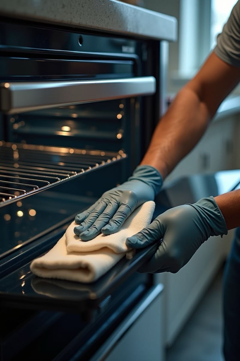 Kitchens & ovens — degreased with food-safe formulas