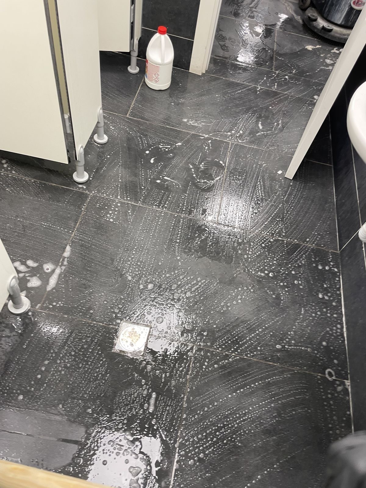 Clinical-grade washrooms