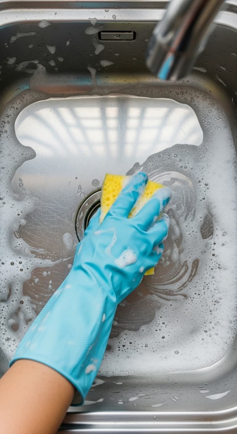 Sinks & washrooms — hygienic, biodegradable suds